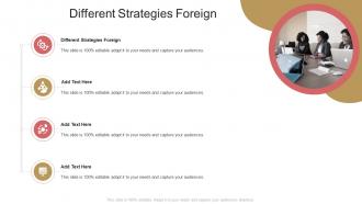 Different Strategies Foreign In Powerpoint And Google Slides Cpb