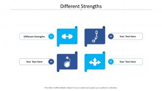 Different strengths ppt powerpoint presentation professional aids cpb