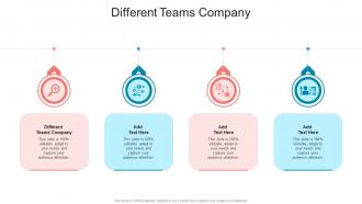 Different Teams Company In Powerpoint And Google Slides Cpb