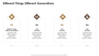 Different Things Different Generations In Powerpoint And Google Slides Cpb