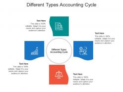 Different types accounting cycle ppt powerpoint presentation file styles cpb
