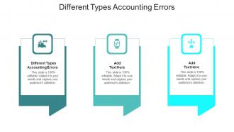 Different Types Accounting Errors In Powerpoint And Google Slides Cpb