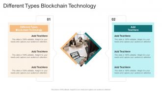 Different Types Blockchain Technology In Powerpoint And Google Slides Cpb