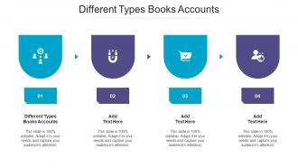 Different Types Books Accounts Ppt Powerpoint Presentation Icon Influencers Cpb