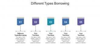 Different types borrowing ppt powerpoint presentation professional templates cpb