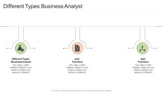 Different Types Business Analyst In Powerpoint And Google Slides Cpb