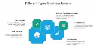 Different types business emails ppt powerpoint presentation information cpb