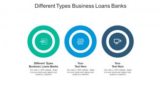 Different types business loans banks ppt powerpoint presentation file inspiration cpb
