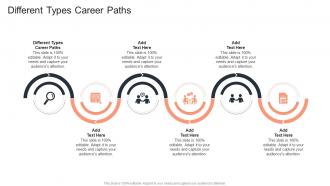 Different Types Career Paths In Powerpoint And Google Slides Cpb