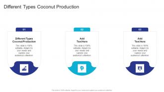 Different Types Coconut Production In Powerpoint And Google Slides Cpb