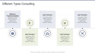 Different Types Consulting In Powerpoint And Google Slides Cpb