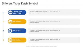 Different Types Dash Symbol In Powerpoint And Google Slides Cpb