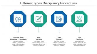 Different types disciplinary procedures ppt powerpoint presentation pictures templates cpb