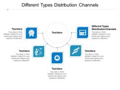 Different types distribution channels ppt powerpoint presentation portfolio graphic images cpb