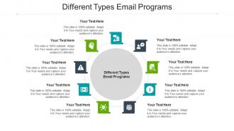 Different types email programs ppt powerpoint presentation slides portrait cpb