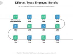 Different types employee benefits ppt powerpoint presentation infographics graphic images cpb