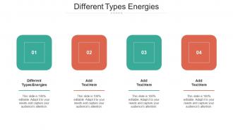 Different Types Energies Ppt Powerpoint Presentation Portfolio Files Cpb
