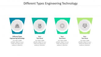 Different types engineering technology ppt powerpoint presentation pictures files cpb