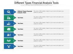 Different types financial analysis tools ppt powerpoint presentation infographic template graphics design cpb