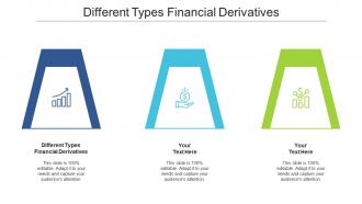 Different types financial derivatives ppt powerpoint presentation layouts designs cpb