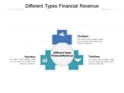 Different types financial revenue ppt powerpoint presentation portfolio maker cpb