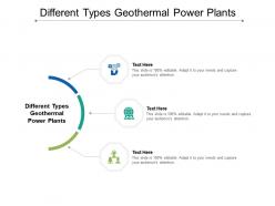 Different types geothermal power plants ppt powerpoint presentation show deck cpb
