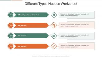 Different Types Houses Worksheet In Powerpoint And Google Slides Cpb