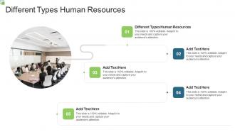 Different Types Human Resources In Powerpoint And Google Slides Cpb
