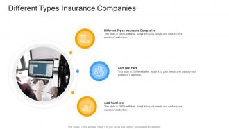 Different Types Insurance Companies In Powerpoint And Google Slides Cpb