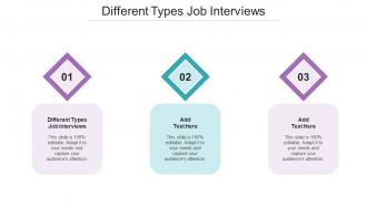 Different Types Job Interviews In Powerpoint And Google Slides Cpb