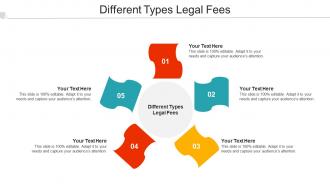 Different Types Legal Fees Ppt Powerpoint Presentation Slides Files Cpb