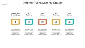 Different types minority groups ppt powerpoint presentation model graphics download cpb