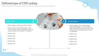 Different Types Of CDN Caching Ppt Powerpoint Presentation Slides Picture