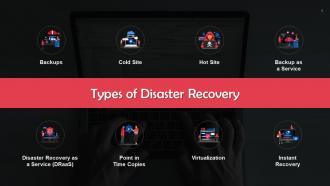 Different Types Of Disaster Recovery Training Ppt