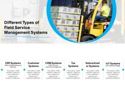 Different Types Of Field Service Management Systems