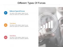 Different types of forces ppt powerpoint presentation good cpb