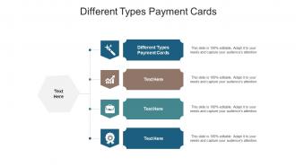 Different types payment cards ppt powerpoint presentation ideas graphics cpb
