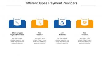 Different Types Payment Providers Ppt Powerpoint Presentation Portfolio Cpb