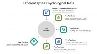 Different types psychological tests ppt powerpoint presentation gallery design ideas cpb