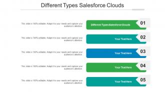 Different types salesforce clouds ppt powerpoint presentation inspiration layouts cpb