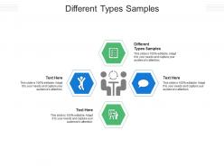 Different types samples ppt powerpoint presentation infographic template deck cpb