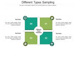 Different types sampling ppt powerpoint presentation outline smartart cpb