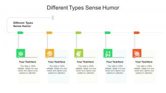 Different types sense humor ppt powerpoint presentation ideas rules cpb