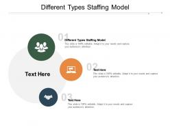 Different types staffing model ppt powerpoint presentation gallery example cpb