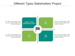 Different types stakeholders project ppt powerpoint presentation pictures design templates cpb