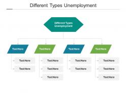 Different types unemployment ppt powerpoint presentation infographic template diagrams cpb