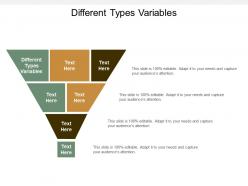 Different types variables ppt powerpoint presentation show summary cpb
