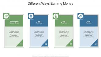 Different Ways Earning Money In Powerpoint And Google Slides Cpb