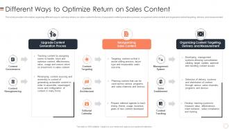 Different Ways To Optimize B2b Buyers Journey Management Playbook