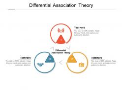 Differential association theory ppt powerpoint presentation icon graphics download cpb
